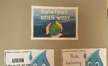 Światowy Dzień Wody w klasach I-III