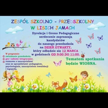 DZIEŃ OTWARTY W PRZEDSZKOLU W LISICH JAMACH
